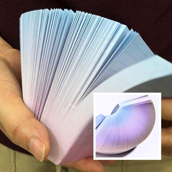 800 Sheet /2 Pad Blue Small Note Pad with Lines 4x4,400Sheet/Pad Not Sticky,Not Loose,Square Note Paper Cube Refill Memo Pads Mini Paper Reminders Office Writing Supplies Crafts&School Supplies