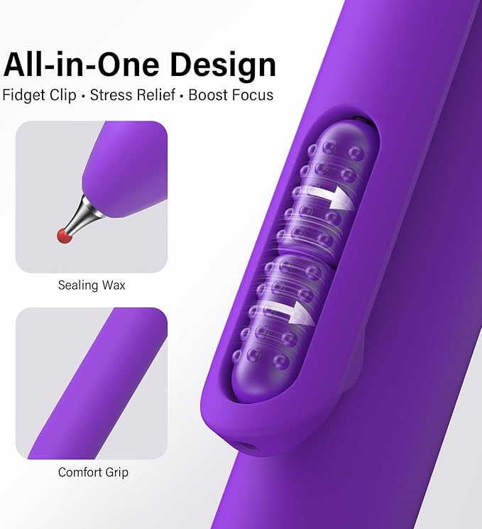 Colored Gel Pens, 8 Pack Fidget, 0.7mm Vibrant Color Ink No Smudge | Fine Point Smooth - Quick-drying Soft Grip, Coloring Pens for Journaling, Cute School & Office Supplies, Gift for Women Men