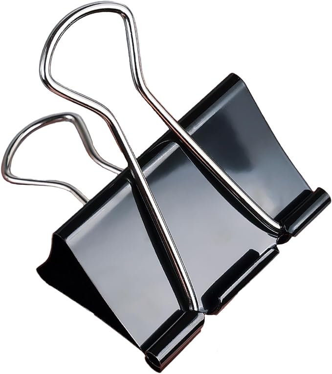 36 Pack Extra Large Binder Clips 2 inch Big Paper Clips for Office Home School