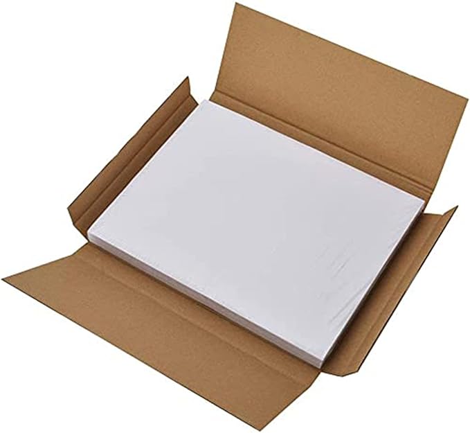 Round Cornner 8.5" x 5.5" Address Labels, Half Sheet Shipping Labels, 2000 Sheets Self Adhesive Mailing Labels for Laser & Inkjet Printers