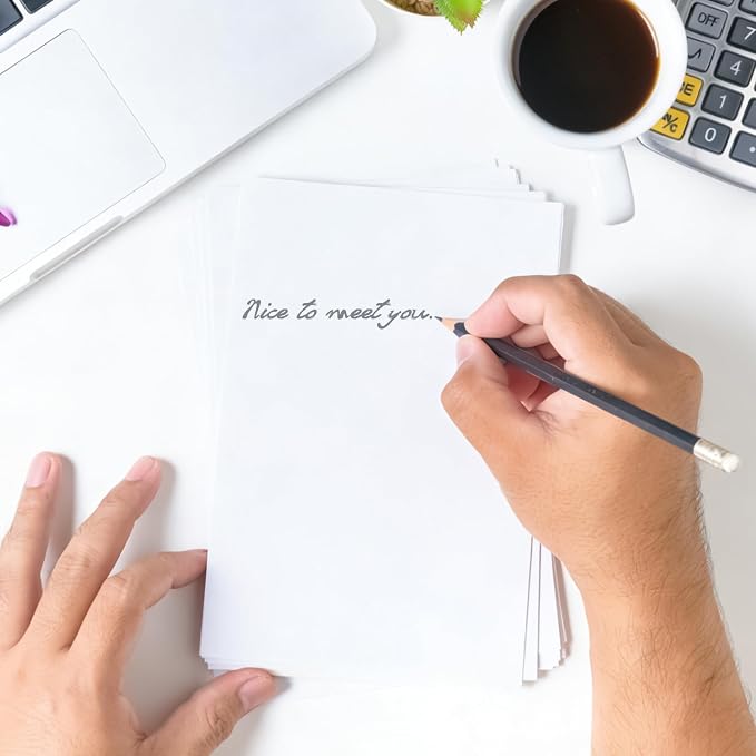 QiCheng Note Pads Memo Pads Small Notepad 50 Sheets 4X6 note pad Scratch Pads for Writing Blank Scratch Pads (12)