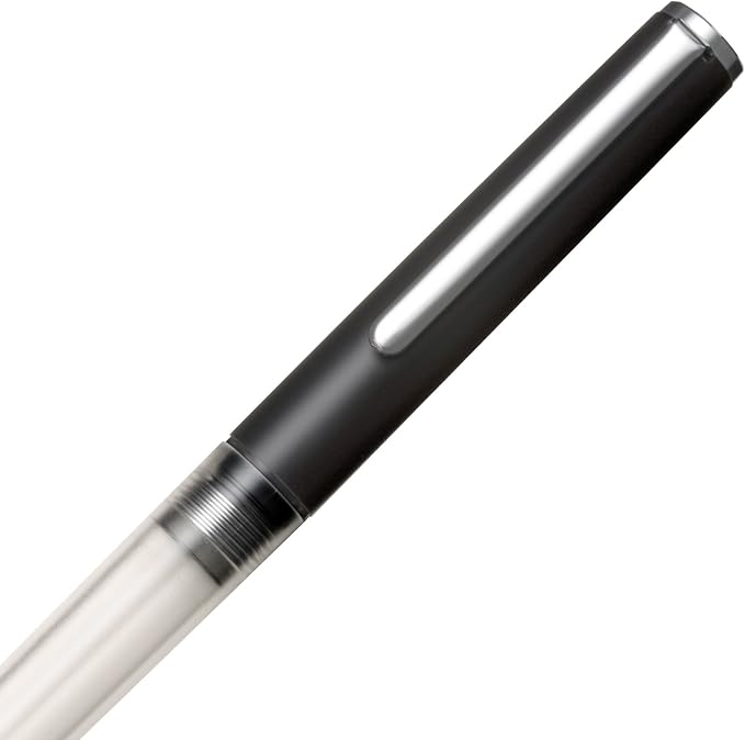 Sailor HighAce Neo Clear Beginners Fountain Pen, Steel Nib, Fine, Black Body (11-0119-220)
