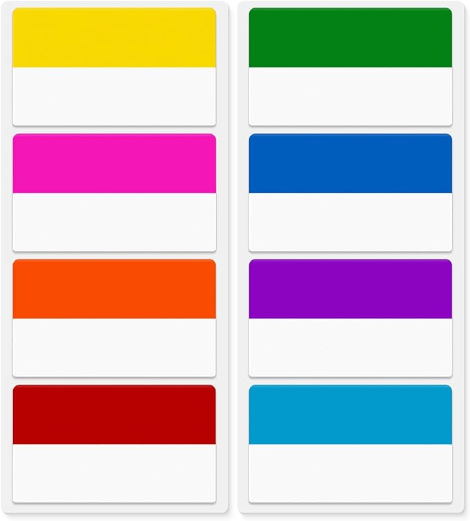 Mr. Pen- Sticky Index Tabs, 240 Pcs, Vibrant Sticky Tabs for Notebooks | Page Markers, Page Tabs for Binders, Page Tabs Sticky Tabs for Books, Notebook Tabs, Book Sticky Tabs for Notebooks