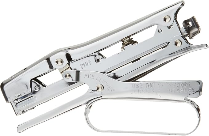ACE07020 - Advantus Ace Chrome Clipper Stapler