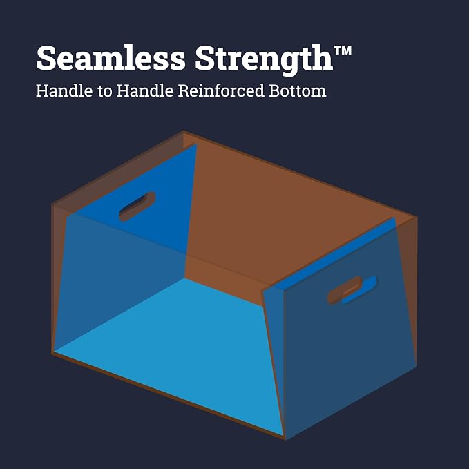 Bankers Box 12-Pack String & Button Medium-Duty File Box, Letter, FastFold | Keep important records buttoned up with secure closure, FastFold setup, reinforced handles, and stackable strength.