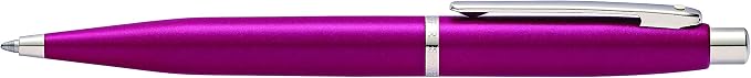 Sheaffer VFM Pink Sapphire Ballpoint Pen with Chrome Trim