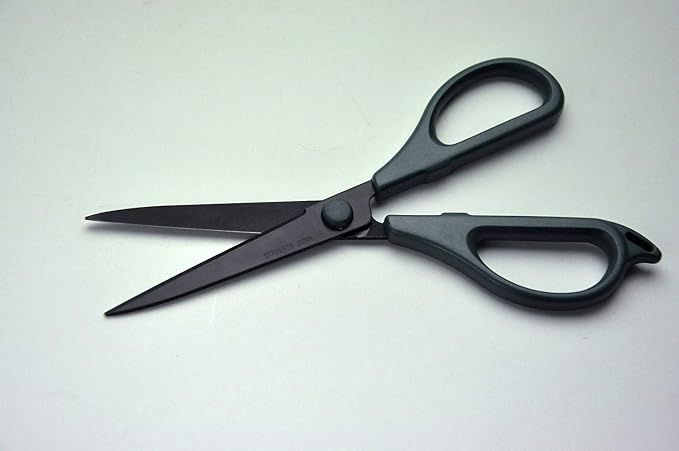 CANARY Craft Scissors for Paper Cutting 6.6" [Non-Stick Coating], Sharp Japanese Stainless Steel Blade, Made in JAPAN