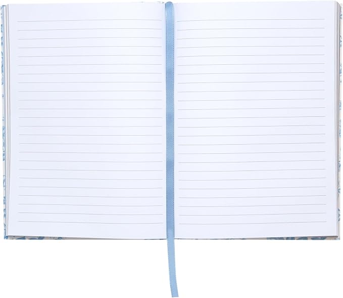 Laura Ashley Journal 256 Lined Pages Elegant Floral Hardcover Notebook | Scalloped Magnetic Flap Closure Keeps Notes Secure, Elegant Botanical Style Ideal for Diaries and Gifting