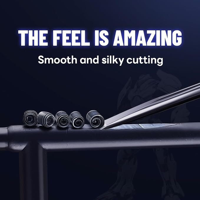 stedi 2PCS Model Scriber Chisel Replacement Blades 1mm+1.5mm | for Modeling Hobby,RG Scale Model, Engraved,Panel line,Resin,Scriber Replacement Blades. (1mm+1.5mm)
