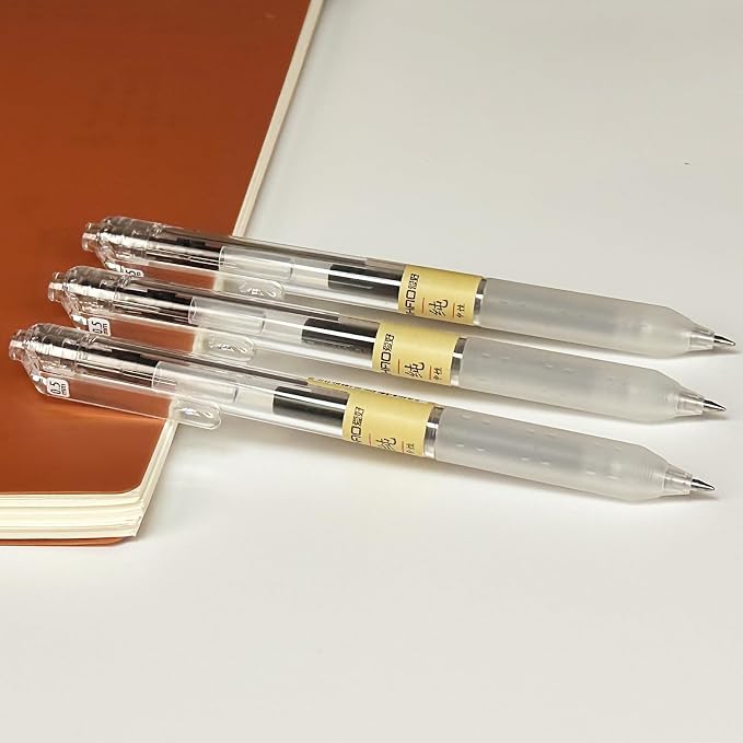 12 Pcs, Gel Pens 0.5mm, Retractable Pens, Black Pens 0.5 Fine Point, Style of Japanese Gel Pen, Retractable Gel Pens for Asian Korean Japan Office School Supplies | Style of Japanese Gel Pen, Retractable Gel Pens for Asian Korean Japan Office School Su...