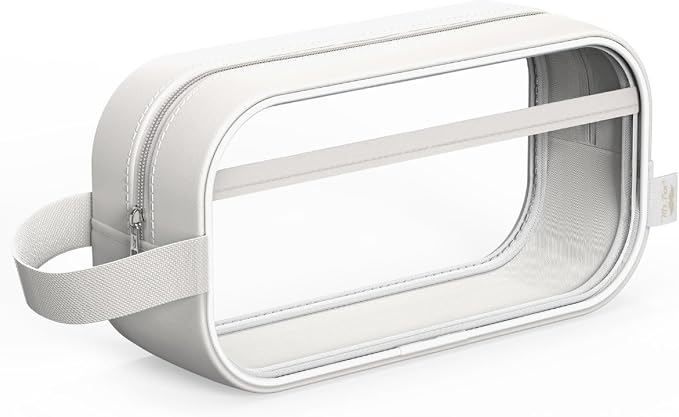 Mr. Pen- Clear Pencil Pouch, Large Capacity Makeup Pouch | Clear Pen Pencil Case, Cosmetics Bag, Multi-Purpose for Travel, School, Teen Girls, Transparent Stationary Bag