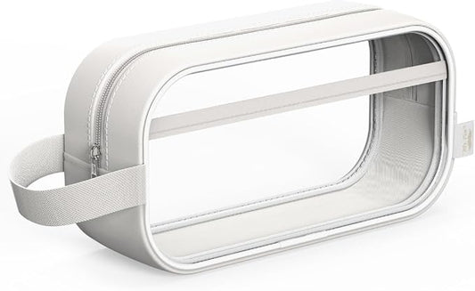 Mr. Pen- Clear Pencil Pouch, Large Capacity Makeup Pouch | Clear Pen Pencil Case, Cosmetics Bag, Multi-Purpose for Travel, School, Teen Girls, Transparent Stationary Bag