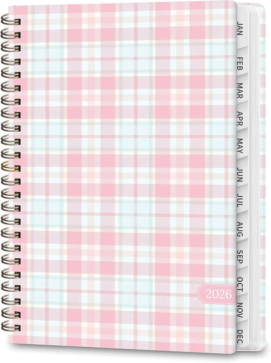 2026 Planner, Weekly and Monthly Calendar Academic Planner, Jan 2026 - Dec 2026, Planning Agenda Book for Desk Accessories and School Supplies - A5 (6.3'' x 8.5'')