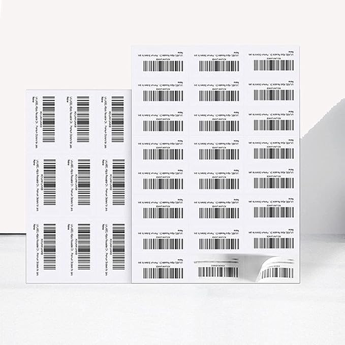 LabelMore 30 up Labels 1" X 2-5/8" Shipping Address FBA Labels for Laser and Inkjet Printers (2000 Sheets / 60000 Labels)