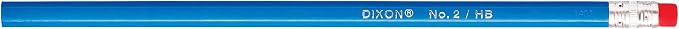 Dixon #2 Pencils, Wood-Cased, Black Core, 8-Count, Assorted Color Barrels (14508)(Pack of 8)