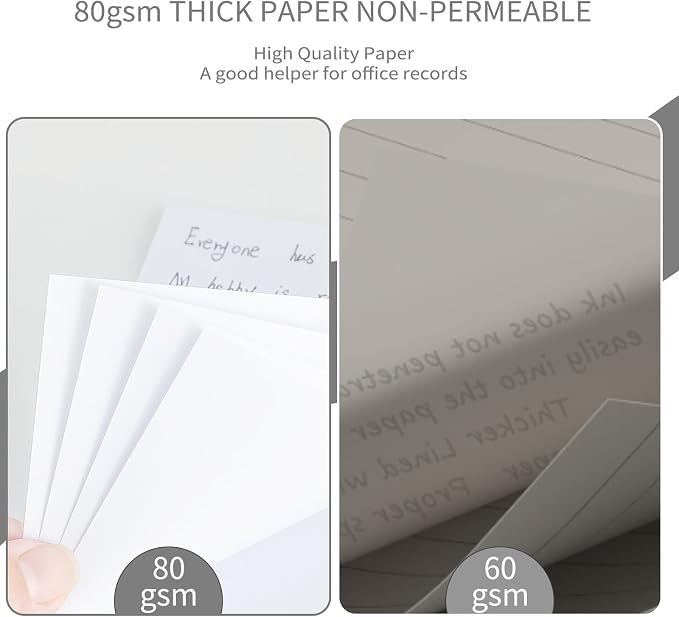 QiCheng Note Pads Memo Pads Small Notepad 50 Sheets 4X6 note pad Scratch Pads for Writing Blank Scratch Pads (12)