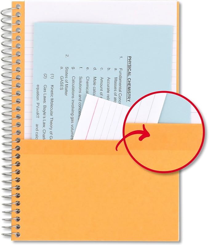 Five Star Spiral Notebook, 2 Subject, College Ruled, 9 1/2" x 6" 80 Sheets, Tidewater Blue (840029CG1-ECM) (Pack of 12)
