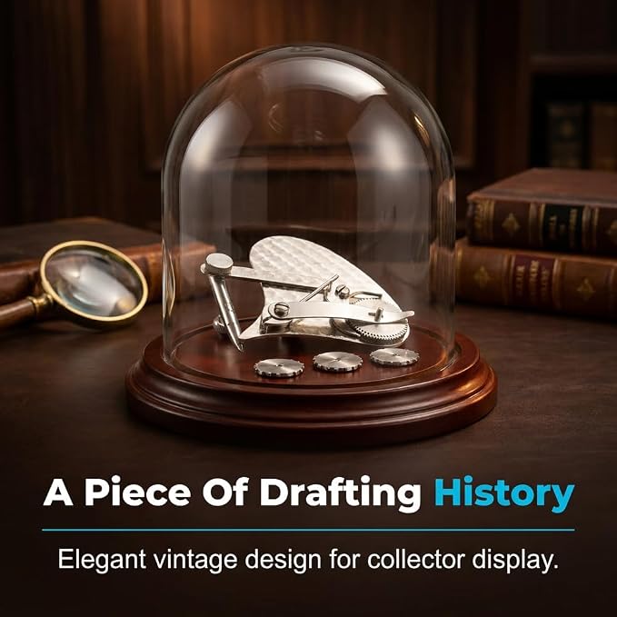 Vintage Precision Dotting Pen Set: The Blueprint Drafting Tool, Suitable for Technical Drawing, Drafting, Sketching, Calligraphy, Art Projects, Design Work, and Creative Applications，Copper