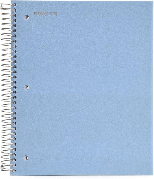 Mintra Office Durable Spiral Notebooks, 5 Subject (Arctic Ice, College Ruled 1pk)
