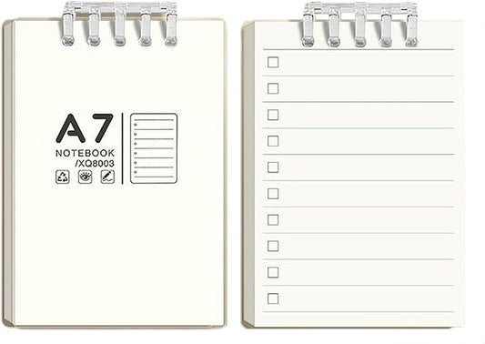 Pocket Notebook,Pocket Notebook,Small Note Pad,A7 Small Notebook