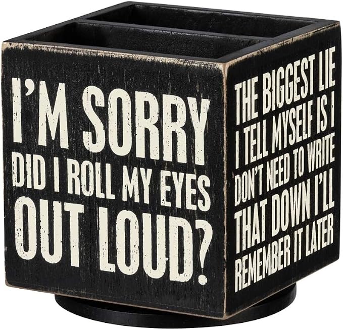 Pencil Holder - I'll Remember It Later