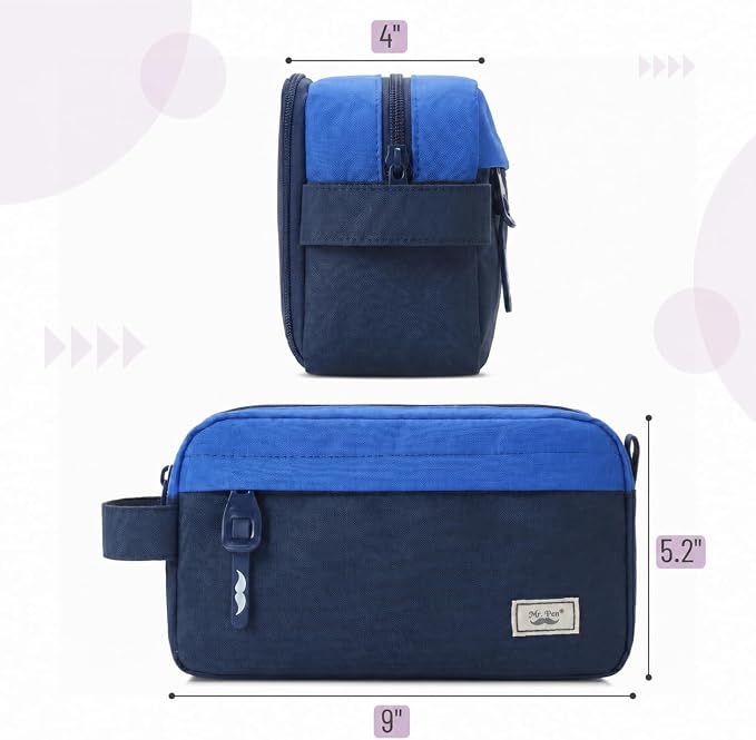 Mr. Pen- High Capacity Pencil Case, Large Pencil Pouch with 3 Compartments and 2 Pockets, Large Pencil Bag with Smooth Zipper, Cute Pencil Case Pouch Organizer, School Supplies for Teens