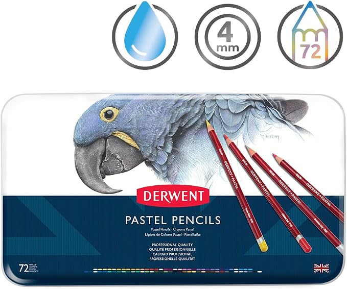 Pastel Pencil 72 Tin