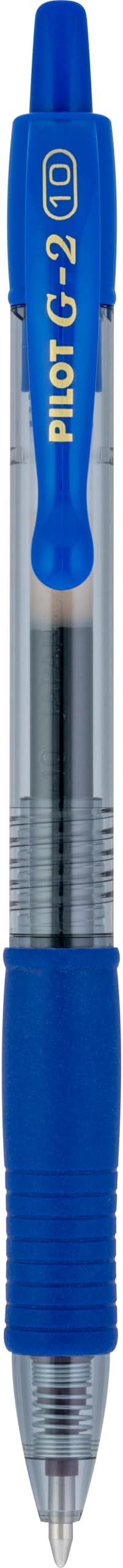 Pilot G2 Premium Gel Roller Pen, Retractable and Refillable, Bold Point 1 mm, Blue Ink, 36 Count