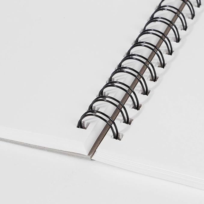 Pro Art Premium Mixed Media Pad 14"x17" 60 Sheets, 98#, Wire, Sketch Book, Sketchbook, Drawing Pad, Sketch Pad, Drawing Paper, Art Book, Paper, Sketchbook for