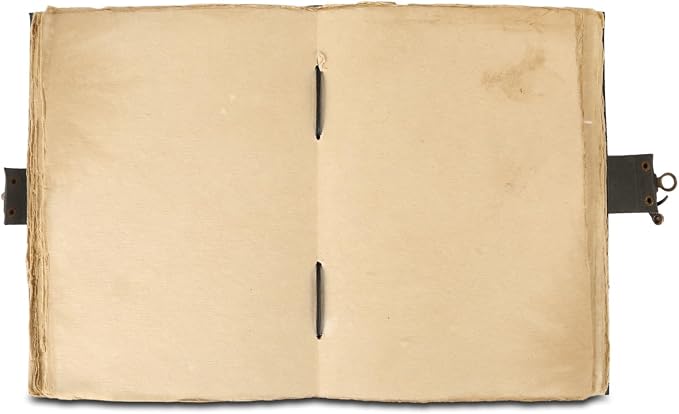 Vintage Leather Journal Handmade Buffalo Deckle Edge Paper – Leather Bound Journal for Women Men Vintage C-Lock Closure Ideal for Writing & Travel for Artists