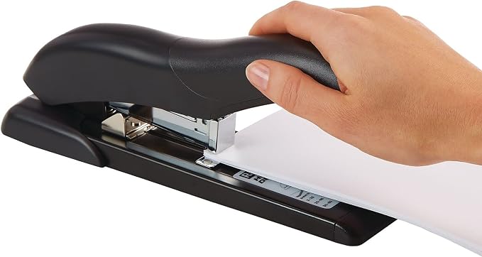 Rapid 73159 Rapid Heavy-Duty 80 Stapler, 80-Sheet Capacity, Black