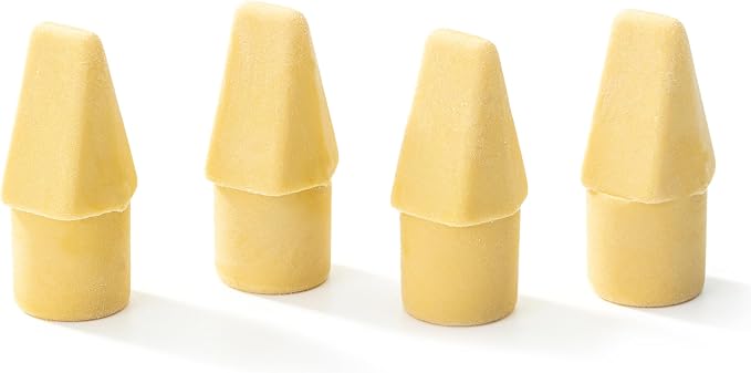 Mr. Pen- Pencil Eraser Toppers, 120 Pack, Yellow, Cap Erasers | Pencil Top Erasers, Eraser Caps, Tops for Pencils