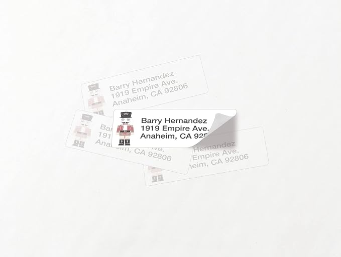 Avery Repositionable Printable Address Labels, Sure Feed Technology, 1" x 2-5/8", White, 750 Blank Mailing Labels (58160)