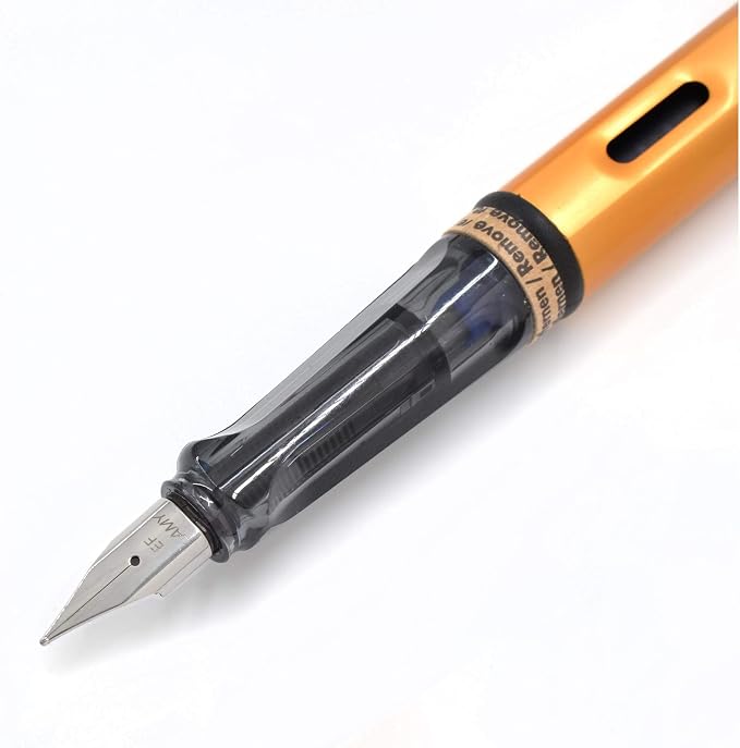 LAMY AL-Star Bronze Fountain Pen - Extra Fine Nib with Blue Ink (L027EF)