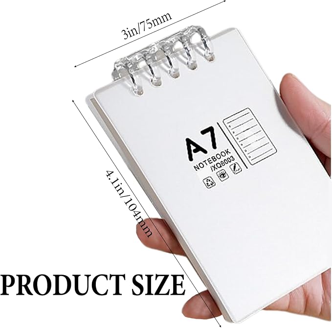 Pocket Notebook,Pocket Notebook,Small Note Pad,A7 Small Notebook