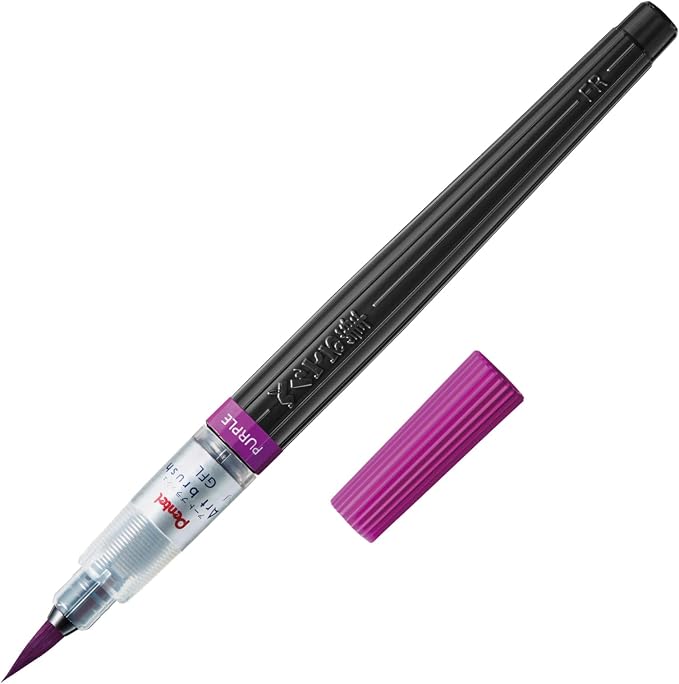 Pentel Art Brush Purple Xgfl-150