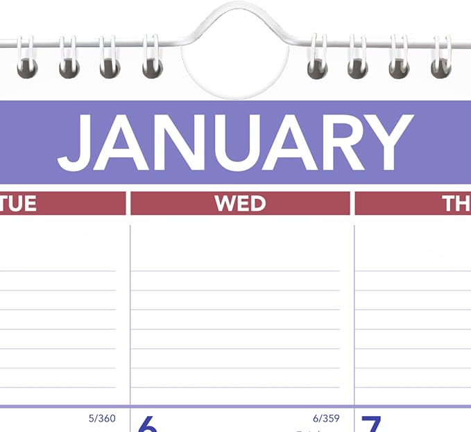 AT-A-GLANCE 2027 Wall Calendar, Monthly, 15" x 12" Planner, Ruled Daily Blocks (PM82827)