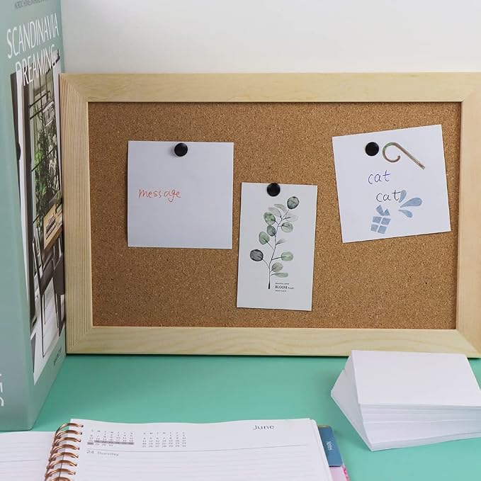 White Memo Holder with Blank Notes Cube Simple PS Notepad Organizer Dispenser 500 Sheets Non-sticky Memo Pads Set for Home Office School Supplies
