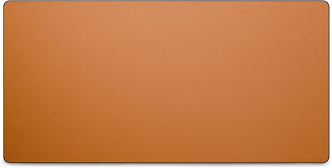 Jotsome Leather Desk Pad Mat, Non-Slip Desk Blotter Pad - Desk Protector for Office, Home, Laptop, and Desktop (Tan, 34" x 17")