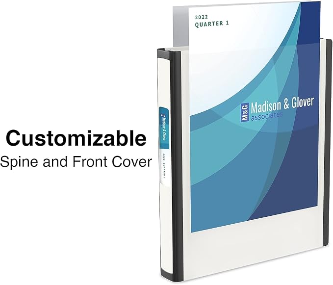 Staples Heavy-Duty 1.5-Inch D-Ring Binder – Large Capacity 3-Ring Binder with Pockets & Spine Label for School & Office