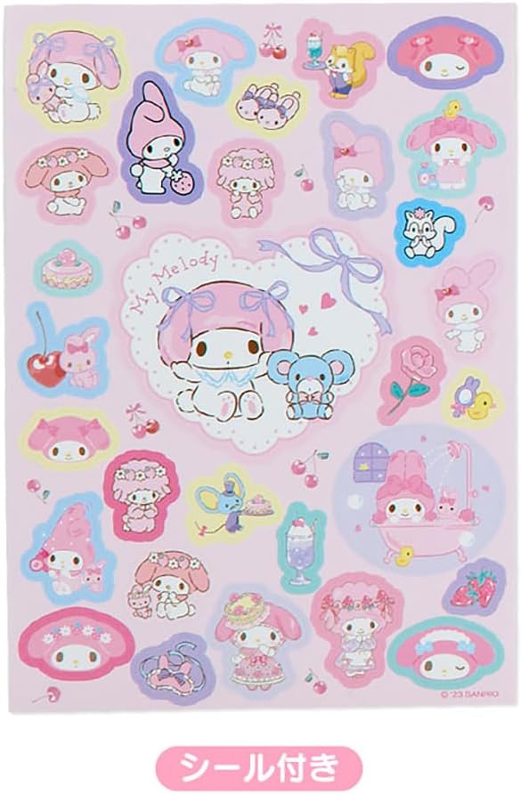 Sanrio My Melody 8 Design Memo 016951