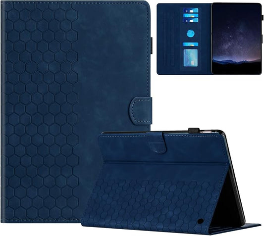DTangLsm for Amazon Kindle Fire 10 Case & Fire HD 10 Plus Tablet Case, Blue | (13th/11th Generation 2023/2021 Release) 10.1" Slim Folding Stand Folio Cover for Fire HD 10 11th/13th Gen Case, Pen Holder