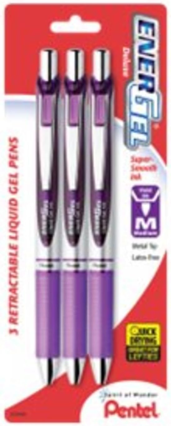 Pentel 756260 EnerGel RTX Retractable Gel Pens Medium