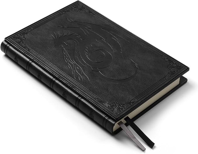 Luxurious Diary with Built-in Password Lock, 180° Lay Flat Design, Lock Journal for Men & Women, Personal Planner Organizer, A5 220 Pages 120gsm Paper, 5.9 x 8.5 inches Black