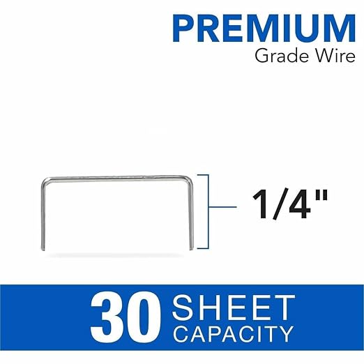 Swingline Standard Staple Cartridge, 1/4" Leg Length, 30 Sheet Capacity, for Swingline Heavy Duty Stapler, 5,000 Staples per Cartridge (50050)