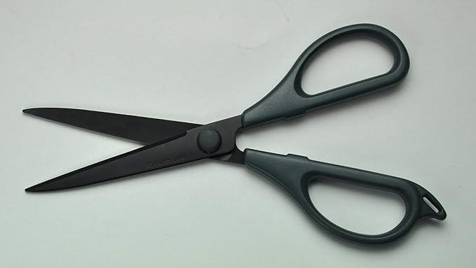 CANARY Craft Scissors for Paper Cutting 6.6" [Non-Stick Coating], Sharp Japanese Stainless Steel Blade, Made in JAPAN