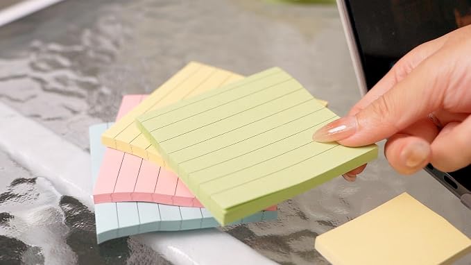 120 Pads Sticky Notes Bulk 1.5 x 2 Inch Mini Self Stick Note Small Assorted Bright Colors Paper Memo for Office School Notebook Supplies 50 Sheets/pad (Pastel Color)