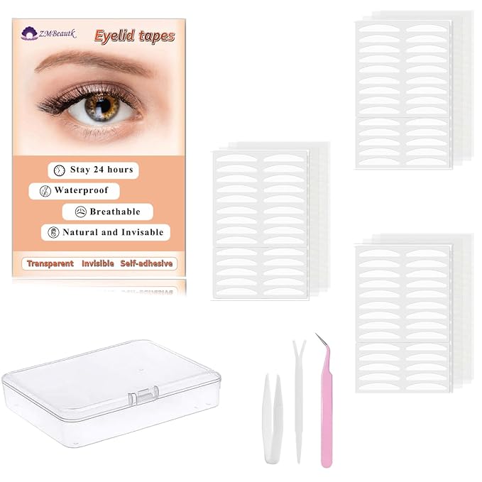 5MM 840Pcs Eyelid Tapes Eyelid Lift Strips, Say Goodbye to Sagging Eyelids