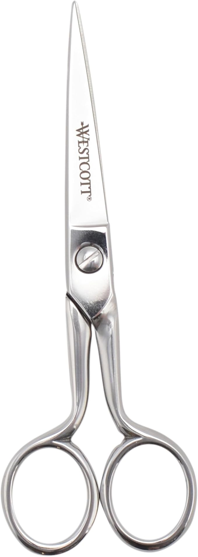Westcott 6in Forged Paper and Fabric Scissors, Precision Scissors for Sewing and Crafts, Art, Office