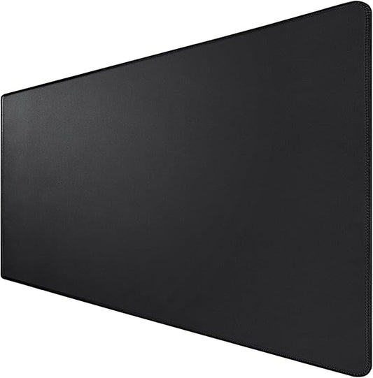 Large Mouse Pad, Desk Mat with Non-Slip Rubber Base, Waterproof Gaming Mousepad with Stitched Edges, XXL Computer Long Keyboard Mouse Mat for Gamer, Office & Home, 31.5" x 15.7", Black